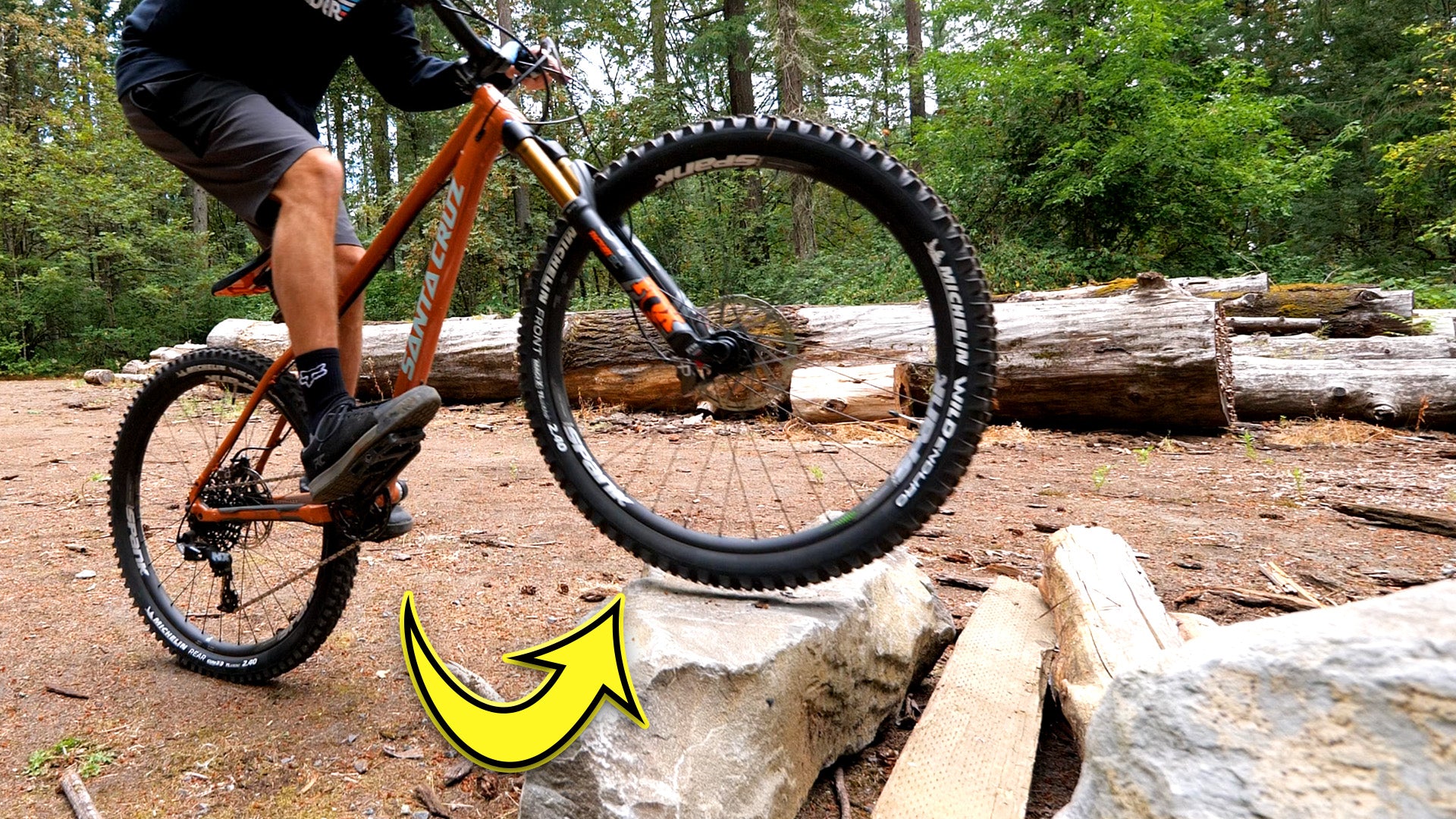 Easy MTB Trick to Conquer Rocks