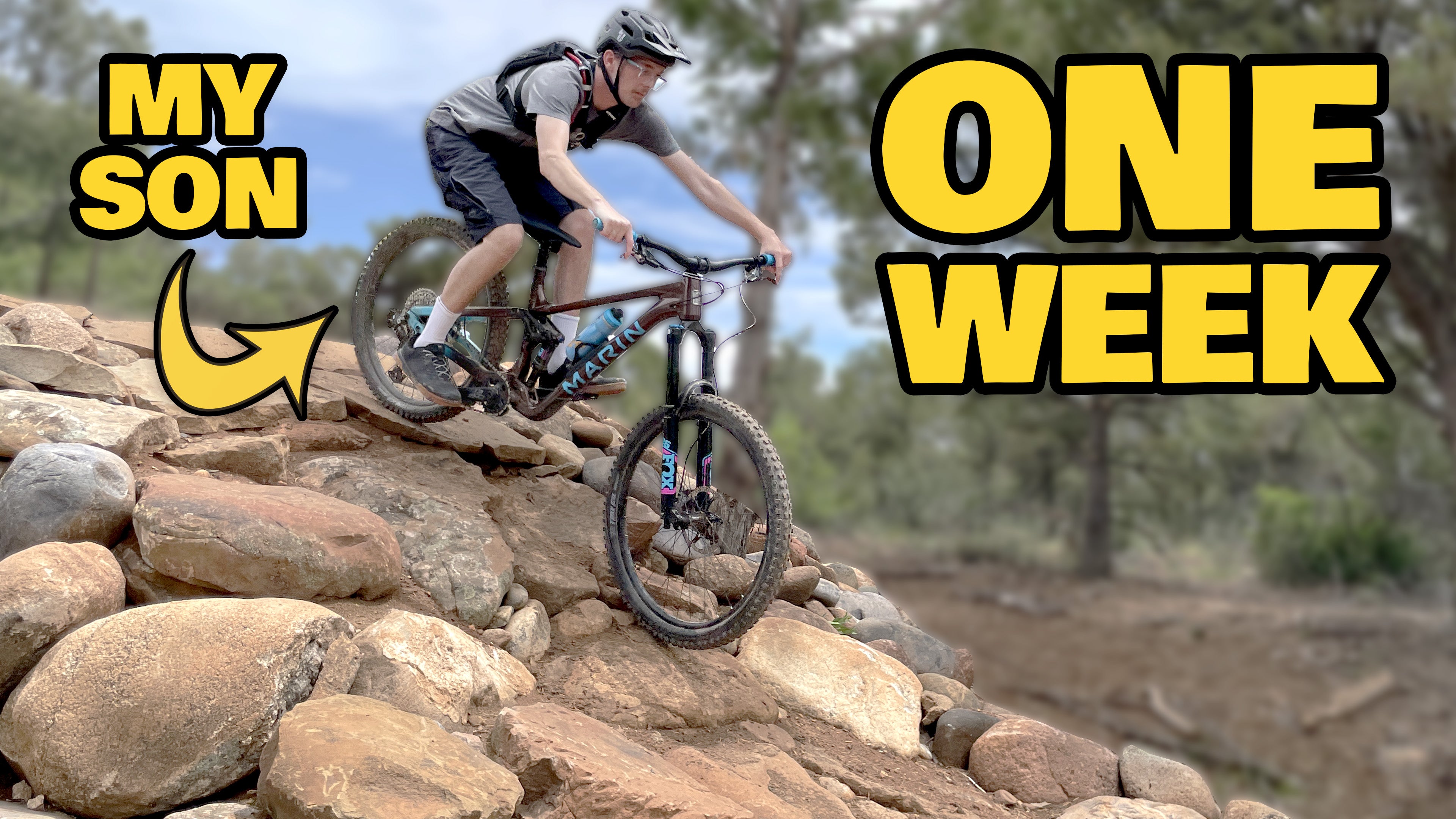 How My Son Learned to MTB in ONE Week